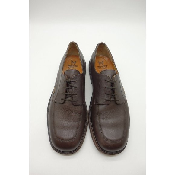 Mephisto Air Relax Brown Leather Lace Up Dress Oxfords Shoes Men\'s 10 main image 7